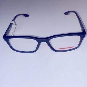 Prada Blue and Black Men's Glasses